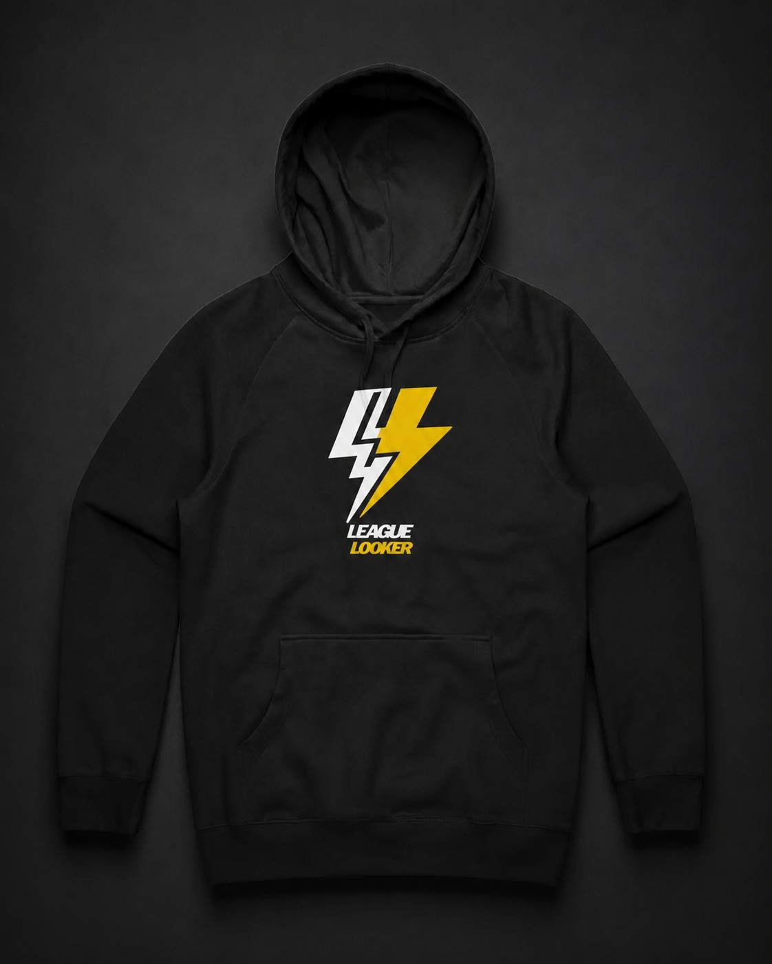 Black League Looker hoodie